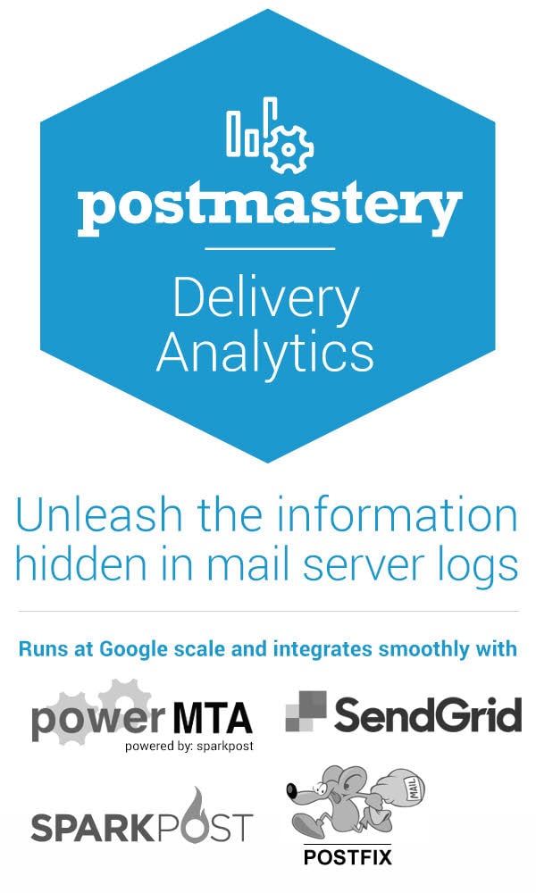 Postmastery Delivery Analytics